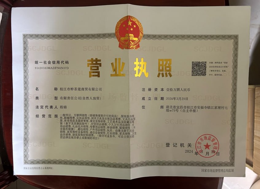昆明信炫颂商贸有限公司营业执照副本