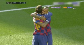 西甲联赛巴塞罗那佩德里制胜，巴塞罗那继续领跑积分榜连胜不息